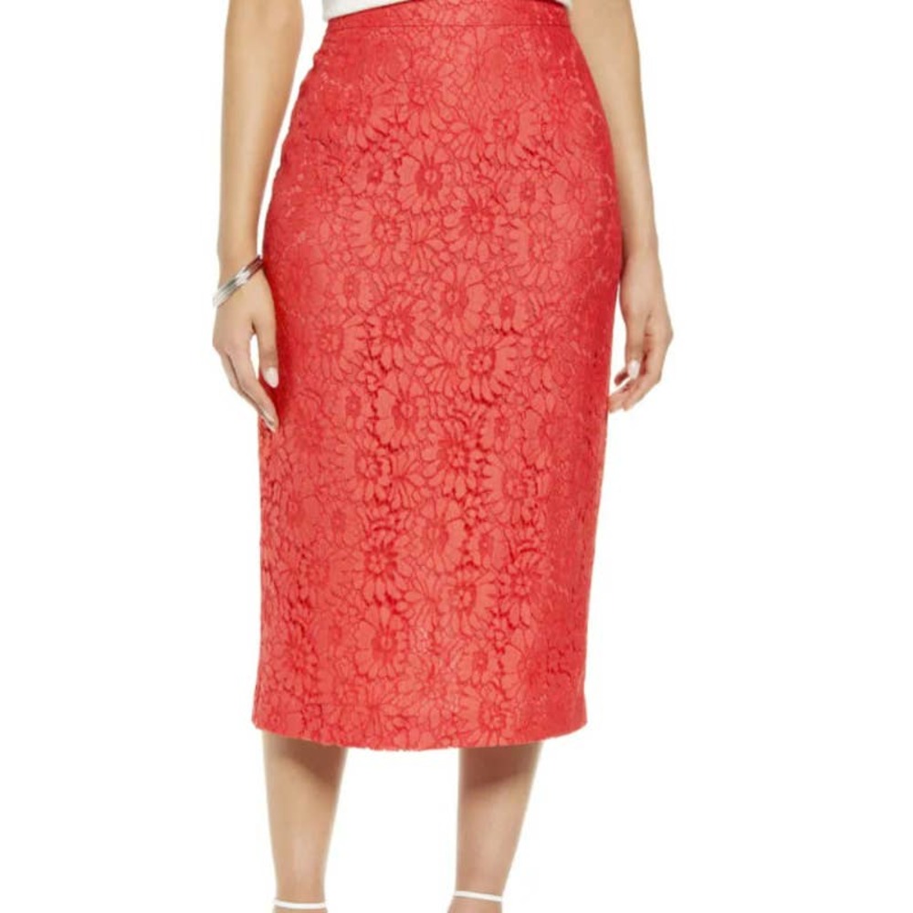 Halogen Lace Pencil Skirt NWOT $89